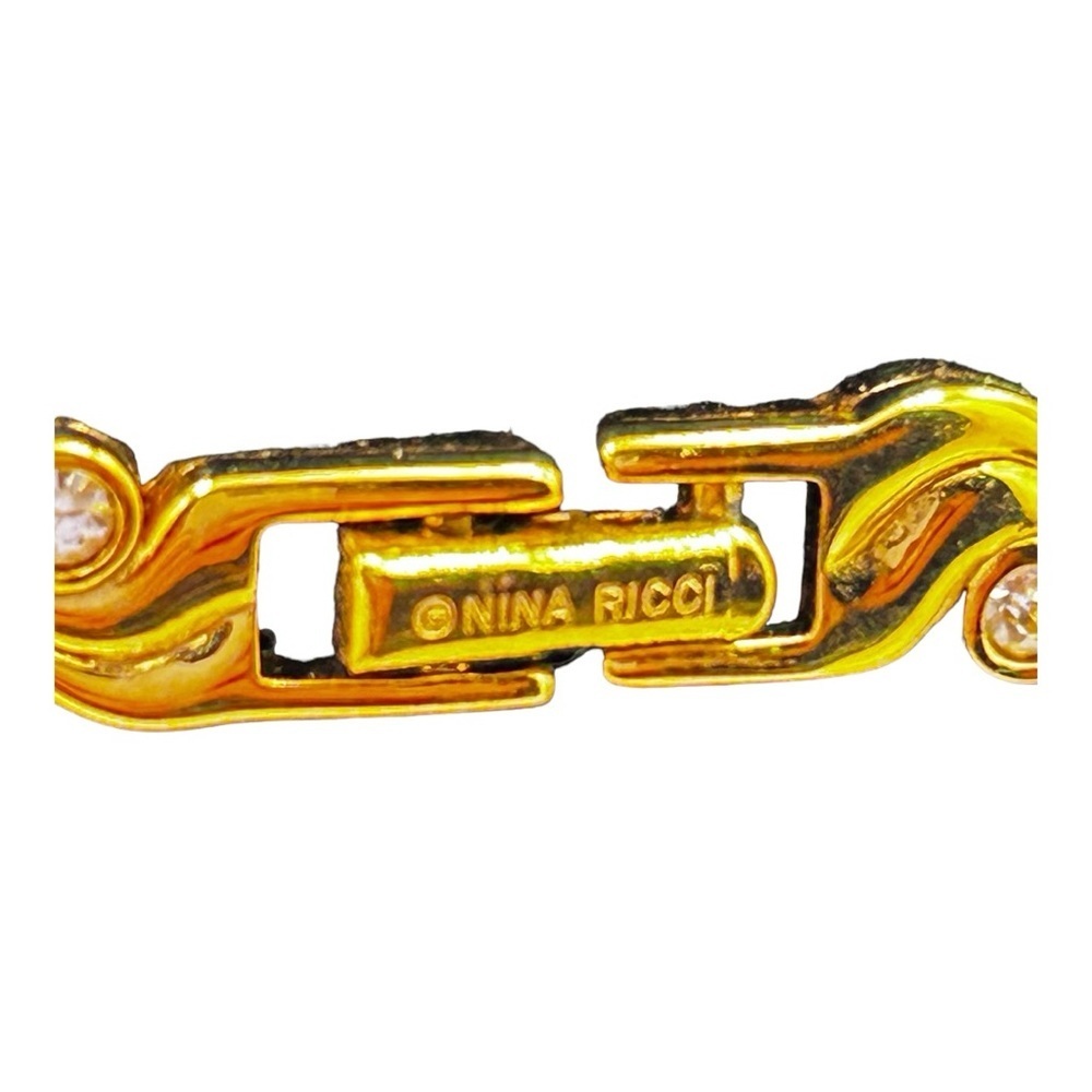 Nina Ricci Gold Plated Necklace - Picture 6 of 8